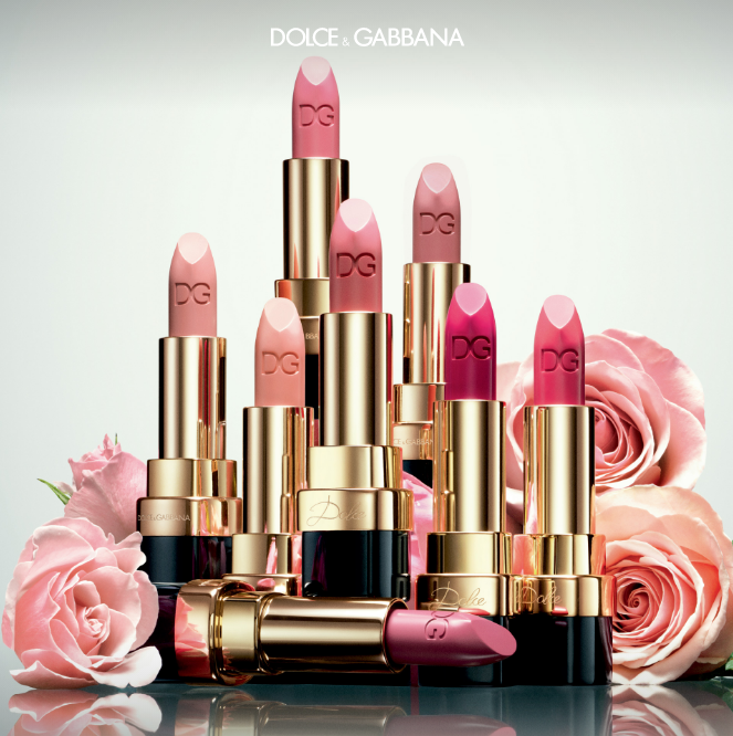 dolce and gabbana matte lipstick swatches
